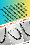 Sertifikalı Hematit Doğal Taş Tasarım Kolye