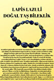 Sertifikalı Lapis Lazuli Doğal Taş Şekilsiz Tımbıl Bileklik