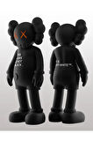 Siyah Kaws Companion Boyalı Figür Büyük Boy 20cm (2AD)