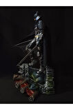 Batman Adalet Birliği Zırhlı Figür Samuray Batman Obje Büyük Boy 25CM