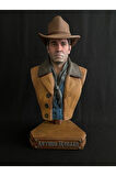 Arthur Morgan Red Dead Redemption Figür RDR2 Arthur Morgan Büst 30CM Büyük Boy