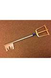 Kingdom Hearts Altın Anahtar Oyuncak Kingdom Hearts Sora Keyblade DEV BOY 60CM