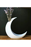 Minimalist Ay Vazo Minimalist Moon Vazo Dekoratif Ay Vazo Moon Vase Modern Ay Vazo 13CM