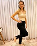 ZARA MODEL İÇİ ŞARDONLU PANTOLON