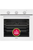 SİMFER FIRIN ANK 8206 TURBO MEKANİK SAAT CAM BEYAZ