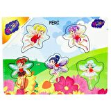 Nessiworld Ahşap Tutmalı Peri Kızı Puzzle