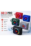 Go3 Pro 5W Bluetooth Speaker Rgb Led Işıklı Tws Özellikli Fm Radyo Sd Kart Usb Girişli Şarjlı Taşınabilir Hoparlör