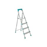3+1BASAMAKLI METAL MERDİVEN Y: 82CM - 120KG.TAŞIMA KAPASİTESİ (5332)