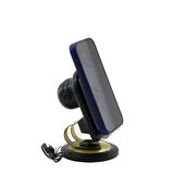 MOBILE PHONE IN BT SPEAKER HOPARLÖR = W ŞARJLI - MASA ÜSTÜ TELEFON TUTACAK = ° DÖNEN STAND - OYNAR METAL AYAK ()