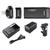Godox AD200Pro Mobil Flaş (200W) Basic Kit 5 Boom Bundle (Canon Uyumlu)
