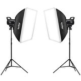 Godox SL60II Bi 60W Bi-Color COB LED Video Işığı 2'li Set