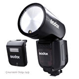 Godox V1 Pro S Sony Uyumlu Yuvarlak Kafa Tepe Flaşı​