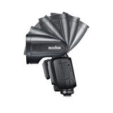 Godox V100 Canon Uyumlu Yuvarlak Tepe Flaşı