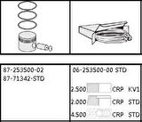 Goetze 06-253500-00 Motor Segmanı K3500 (100mm) (2.5 2 4.5) 0K4Y011SC0