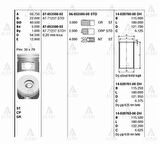 Goetze 06-853500-00 Segman NPR-66 112mm Std 685350000