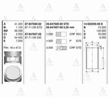 Goetze 14-022030-00 Motor Gomlek STD Accent-Excel 1.3 Karbüratörlü 1995-2000 71.5mm 14-022030-00
