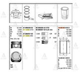 Goetze 87-72068-050 Motor Piston Segman 050 Corolla 1.6 VVT I Benzinli 2002 2007 79.50mm 9821847480