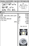 Goetze 87-72178-STD Piston Segman 81.01mm STD Lt28 LT35 Lt46 2.5 109 Ps 5 Silindir AVR Bbr 074107065R001
