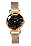 Gogoey Kadın Kol Saati Lüks Moda Şık Trend Bayan Saat Rose Gold
