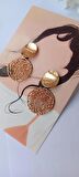 GOLD VİNTAGE  KÜPE 