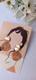 GOLD VİNTAGE  KÜPE 