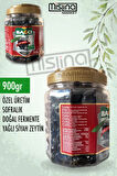 Bağcı Özel Gurme Gemlik Büyük Boy (L Boy) Siyah Zeytin 900 Gram
