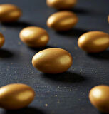 Gold "Altın" Çikolatalı Badem Şekeri (200 GR)