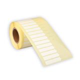 Kuyumcu ve Gözlük Etiketi Beyaz Şeffaf uçlu 10 mm X 76 mm ithal