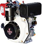 GoldMoto GM178FE-C Dizel Motor 7 Hp Marşlı Krank Mili Kamalı