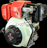 GoldMoto GM186FAEN-G7 Dizel Motor 10 Hp Marşlı Krank Mili Konik