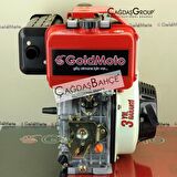 GoldMoto GM186FAEN-G7 Dizel Motor 10 Hp Marşlı Krank Mili Konik