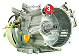 GoldMoto GM200J Benzinli Motor 6.5 Hp İpli Krank Mili Krank Mili Konik