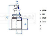 Gomet 551470K Aks Körüğü Saxo Ic 95590794