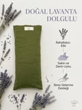 Lavanta Dolgulu Yoga Göz Yastığı Meditasyon Göz Maskesi Uyku ve Rahatlama Yastığı Aromaterapi Göz Pedi