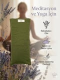 Lavanta Dolgulu Yoga Göz Yastığı Meditasyon Göz Maskesi Uyku ve Rahatlama Yastığı Aromaterapi Göz Pedi