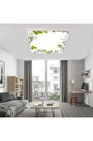 Baharlım Tavan Avize-60x60-led-54watt-tavana Yapışık Lamba-ev Aydınlatma-modern Salon Avizeleri- Uv
