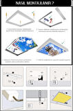 Led 60x60 Büyük Model Hd Baskılı-trendyol Avize-ev-banyo-salon Avize Modelleri-54watt-tavana Model