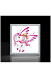 Unicorn Melek Çocuk Odası Led Avize 60x60cm