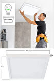 Banyo Avize-60cmx60cm-54watt-led-armatür-wc-aydınlatma-desenli-panel-banyo-led-su Almaz Led Lamba-a+