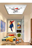 Genç Odası Avize-60cmx60cm-54watt Led-6500 K (beyaz)-salon Avizeleri Trendyol-klas Tasarım Avize