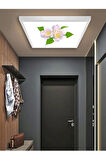 Koridor Avize-60x60-54w-led-armatür-koridor-aydınlatma-desenli-panel-koridor-led-lamba-ışık Tavan