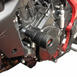 GP Kompozit Honda CB750 Hornet 2023-2024 Uyumlu Motor Koruma Takozu Siyah