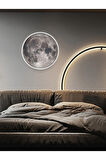 Yatak Başı Aplik-moon Led Aplik, 30cm-led 25watt,duvar Aplikleri, Yatak Odası Aplik, Aplik Modelleri