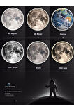 New-moon, Modern Aplik, 30cm Çap Led 25watt, Led Duvar Aplikleri, Yatak Odası Aplik, Aplik Modelleri