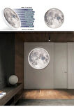 Modern Aplik-moon Led 30 Cm Çap 25watt, Ay Led Aplik, Avize Kolay Montaj Yuvarlak Ay