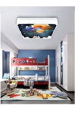 Space-astronot Avize-led Avize-25watt-30cm X 30cm, Çocuk Odası Avize, Avize Modelleri
