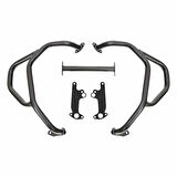 GP Kompozit BMW R 1300 GS 2023-2024 Uyumlu Motor Üst Koruma Demiri Siyah