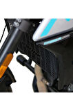 GP Kompozit CF Moto 250 NK 2018-2022 Uyumlu Radyatör Koruma Siyah