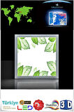 Baskılı Led Panel Aydınlatma Beyaz Çerçeve 60w Led Avize 60 Cm X 60 Cm