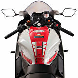 GP Kompozit Yamaha R7 2021–2024 Uyumlu Tank Pad Seti 60.Yıl